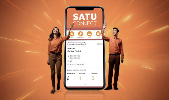 Aplikasi Learning Management System.